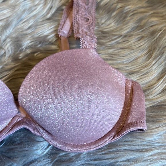 Aerie “Real Happy” Lace Strap Shimmer Bra - Picture 3 of 7